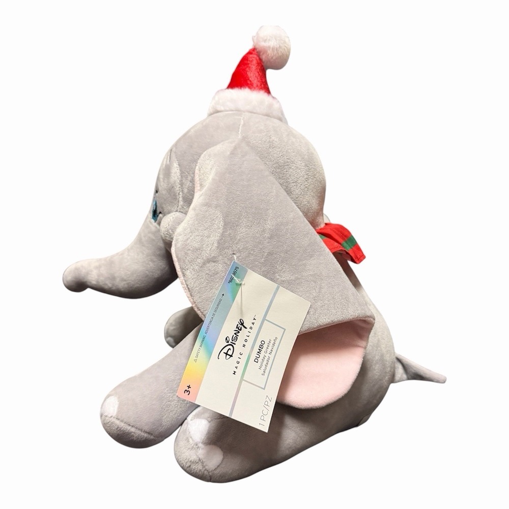 Disney Dumbo Holiday Christmas Door Greeter 16.93in Plush Decor NEW Elephant - Picture 7 of 9